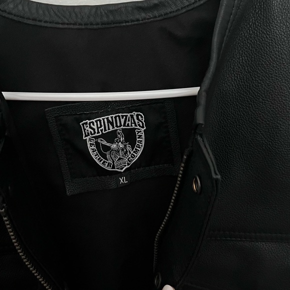 Expinoza’s leather vest XL - Picture 4 of 6
